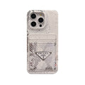 Prada Serpentine Leather iPhone Case with Card Holder | Exotic Luxury