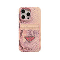 Prada Serpentine Leather iPhone Case with Card Holder | iPhone 17 Air Edition