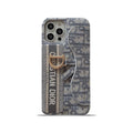 Dior CD iPhone Case with Card Holder – Gray