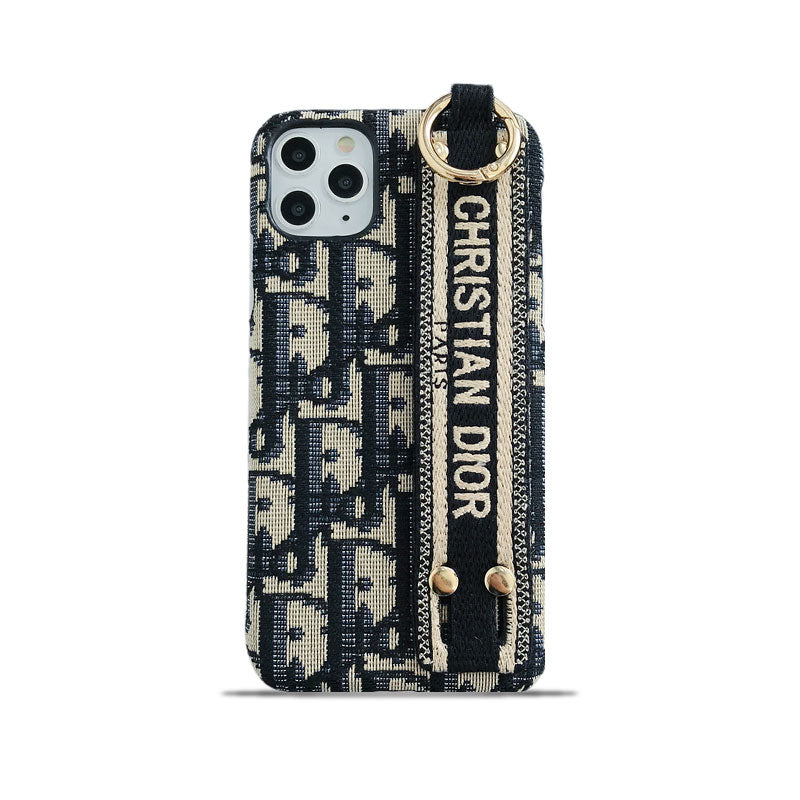 Dior CD iPhone Case – Black