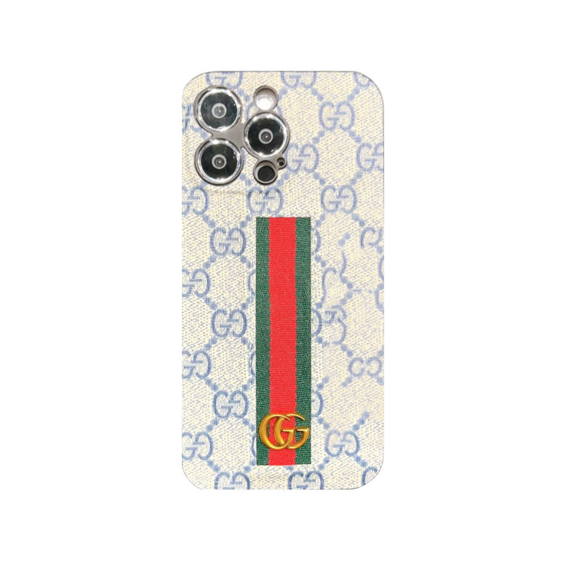 Classic GG Blue Luxury iPhone Case