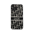 CD Black Puffer iPhone Case | Trendy Cushion Protection