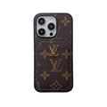 Classic Monogram iPhone Case with Card Holder – Big Printing