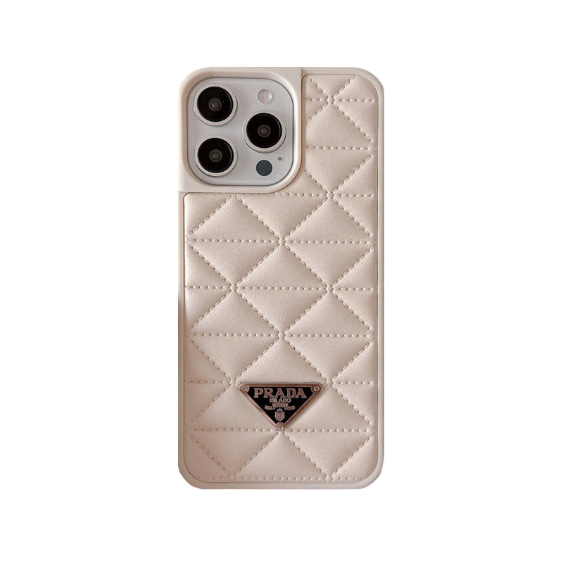 Prada Classic Pink iPhone Case | Iconic Luxury Protection