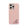 Prada Luxury iPhone Case with Card Holder | Style Meets Function