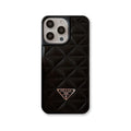 Prada Classic Black Leather iPhone Case | Iconic Luxury Protection
