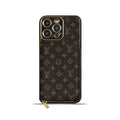 Louis Vuitton Monogram iPhone Case with Wallet | Brown Small Print