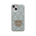 Chanel CC Classic Leather iPhone Case with Card Holder