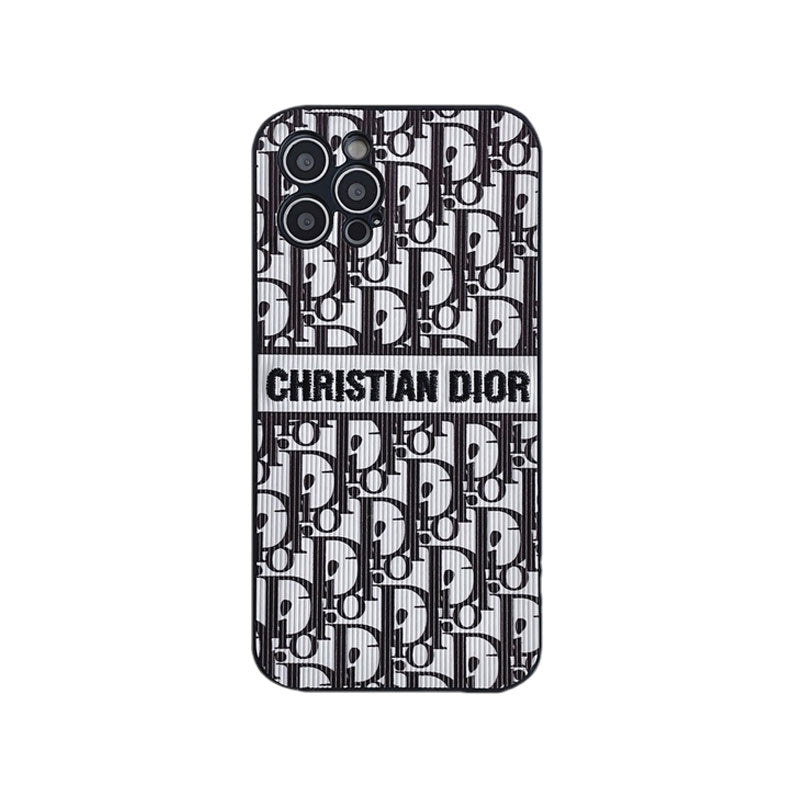 Dior CD White iPhone Case