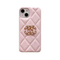 Chanel CC Classic Leather iPhone Case – Pink