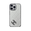 Chanel CC iPhone Case – White