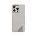 Prada Luxury iPhone Case with Card Holder | Style Meets Function
