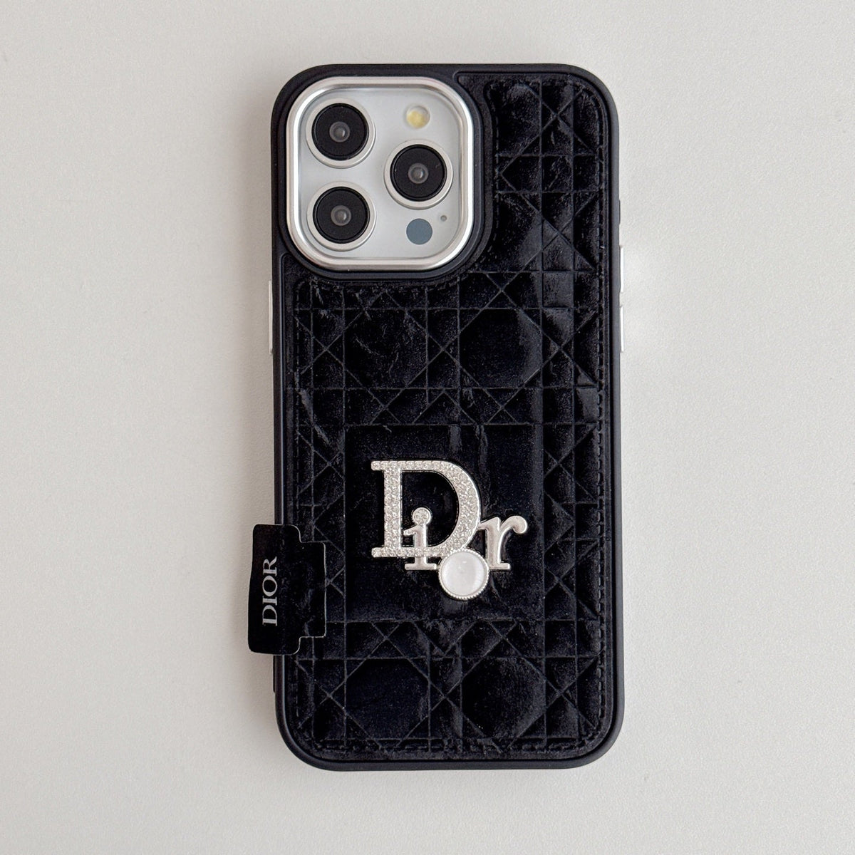 Serenityll™ 101605 iPhone Case – Dior-Inspired Luxury Design
