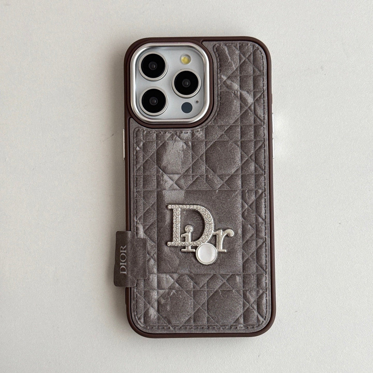 Serenityll™ 101607 iPhone Case – Dior-Inspired Luxury Design