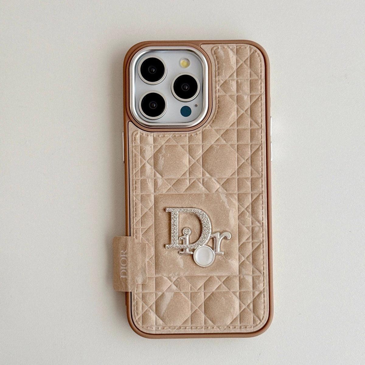 Serenityll™ 101608 iPhone Case – Dior-Inspired Luxury Design