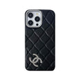 Chanel CC iPhone Case – Black