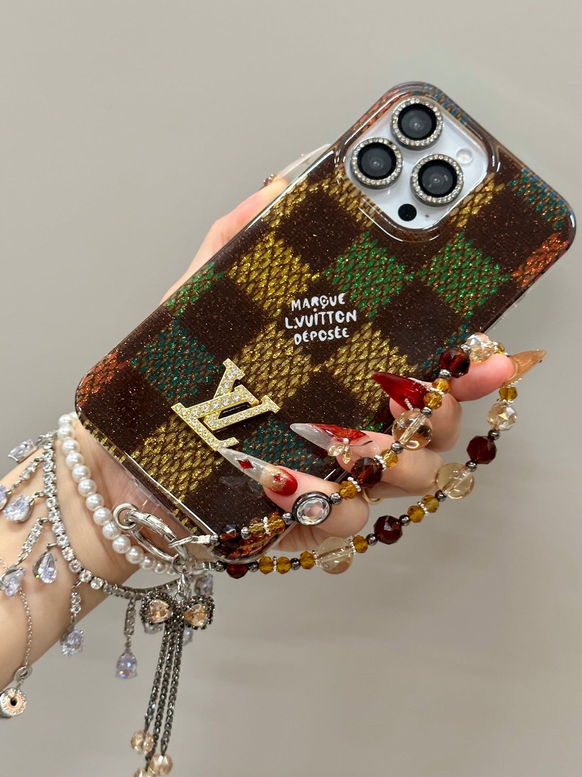 Louis Vuitton Inspired Serenityll™ 101935 iPhone Case