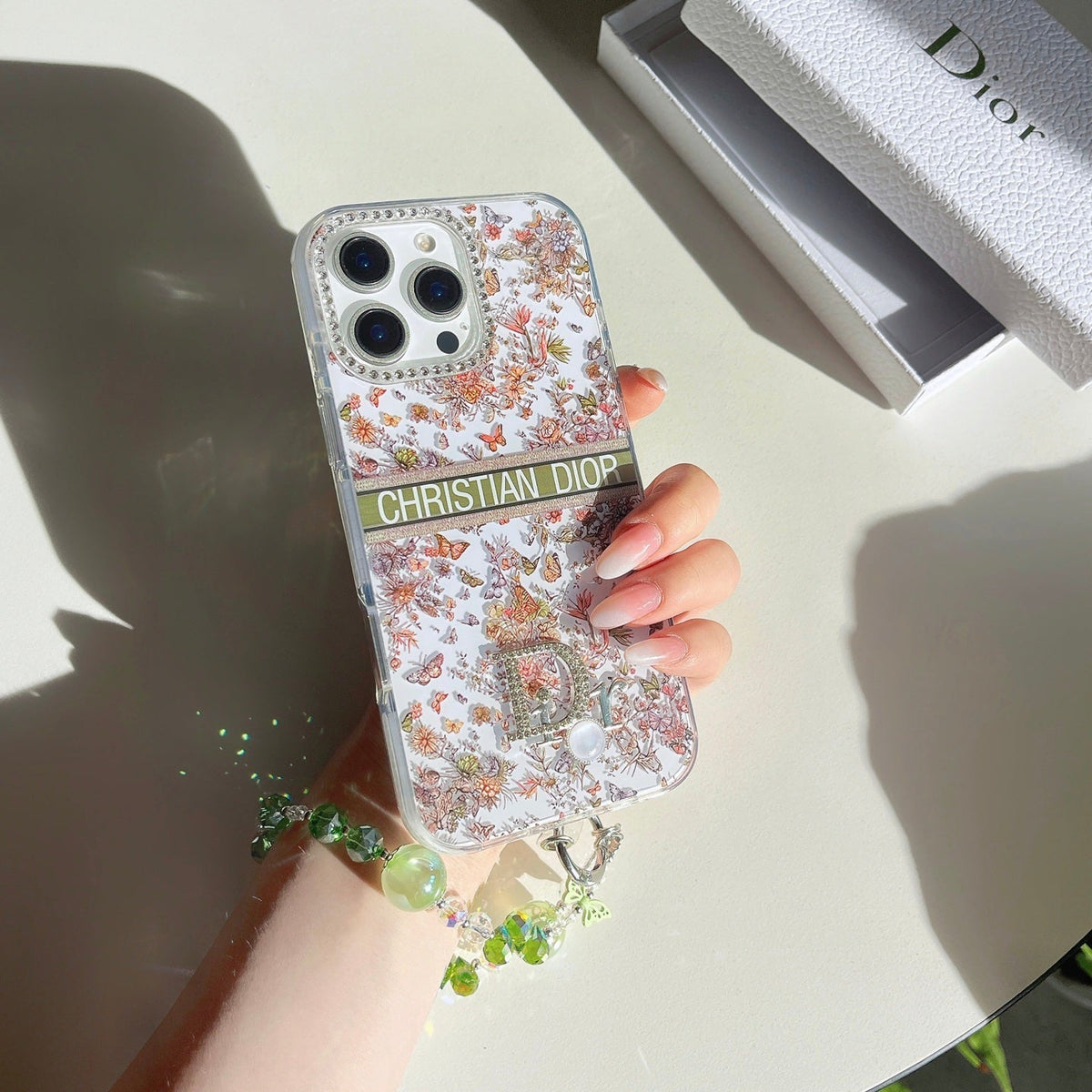 Serenityll™ 101924 iPhone Case – Dior-Inspired Luxury Design