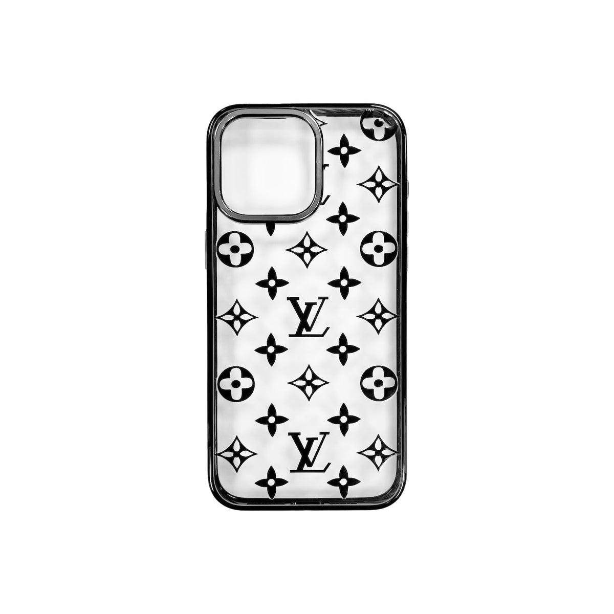 Louis Vuitton-Inspired Monogram iPhone Case | See-Through Transparent Edition