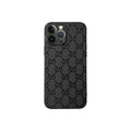 BLACK GG iPhone Case | Gucci-Inspired Luxury Protection