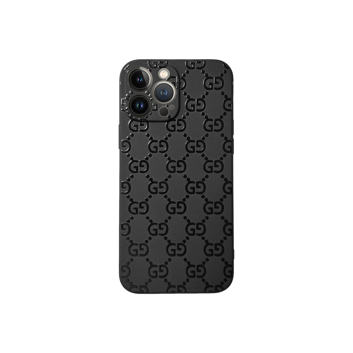 BLACK GG iPhone Case | Gucci-Inspired Luxury Protection