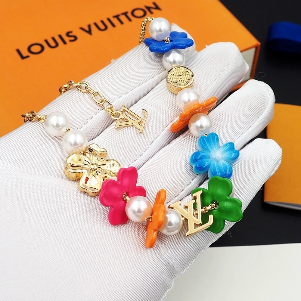 Louis Vuitton LV Surfin' Flower Bracelet M1603A