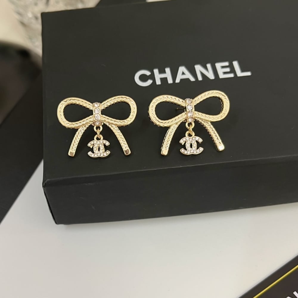 Chanel Gold Earrings