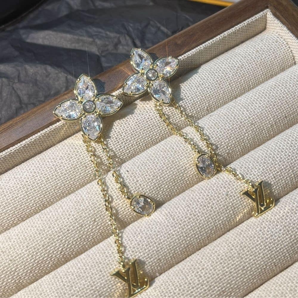 Louis Vuitton LV Dazzle Earrings M01996