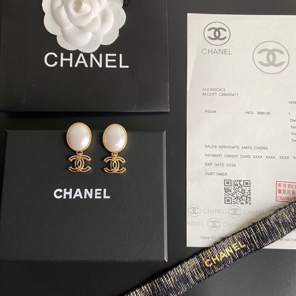 Chanel CC Earrings XV