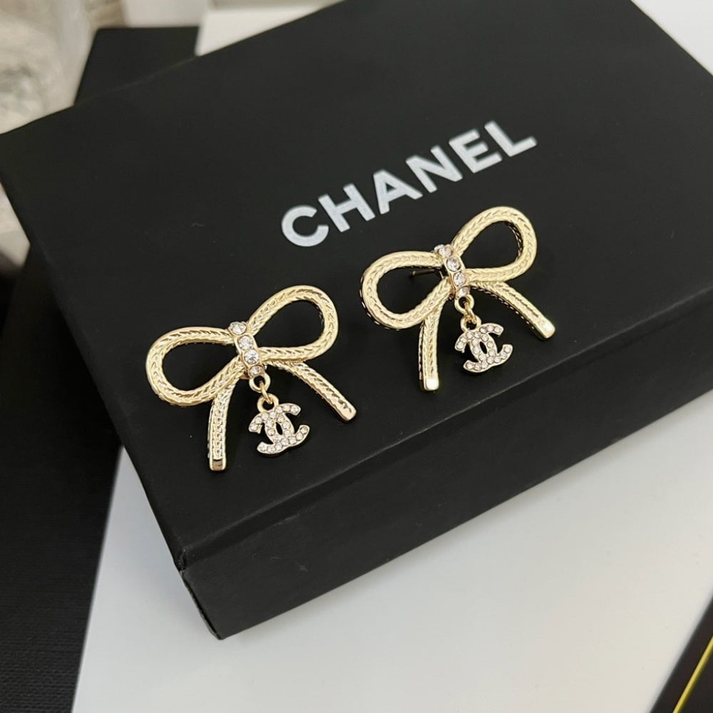 Chanel Gold Earrings