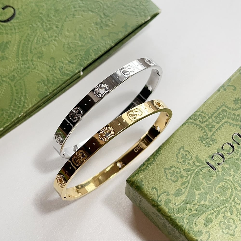 Gucci GG Bracelet in Gold 6mm