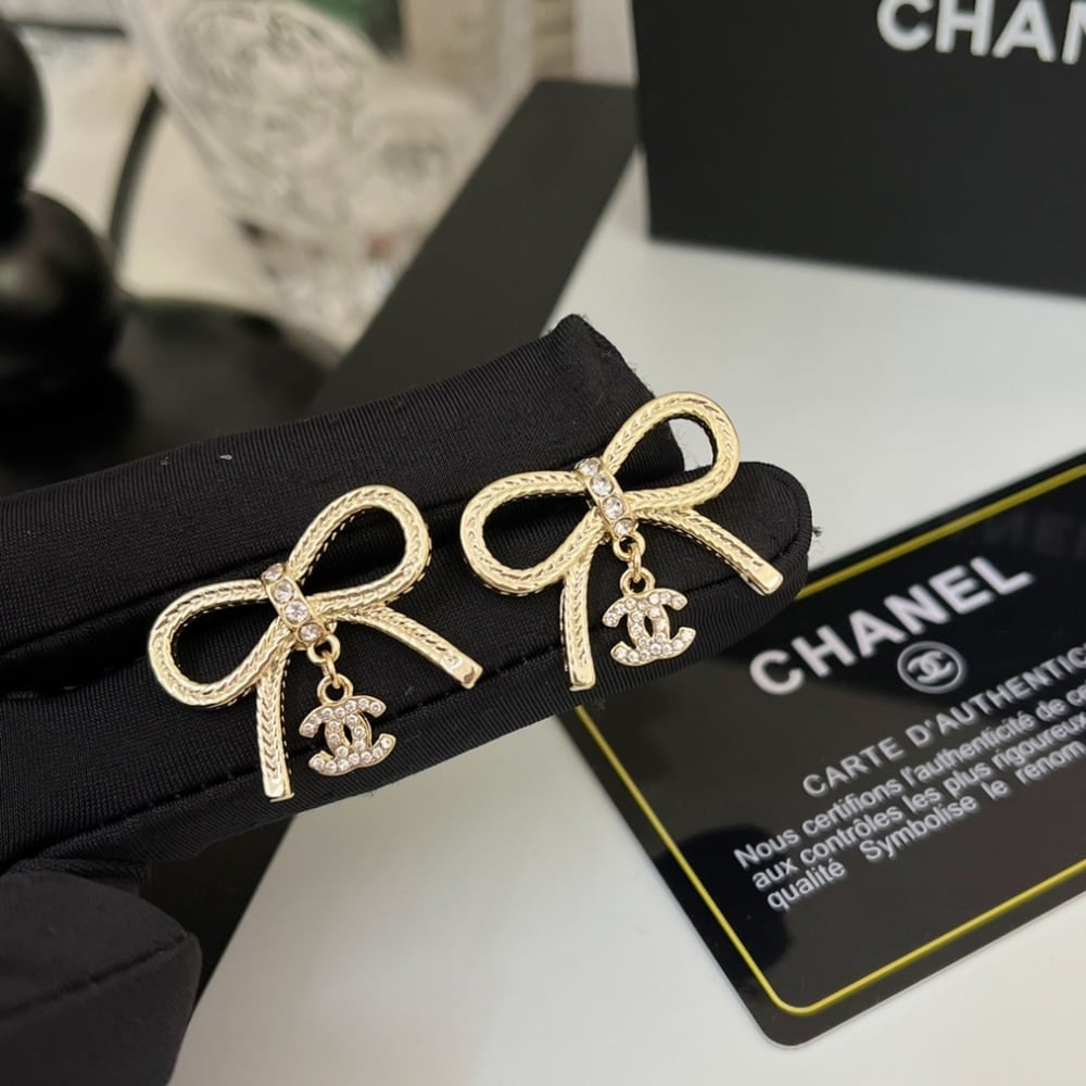 Chanel Gold Earrings