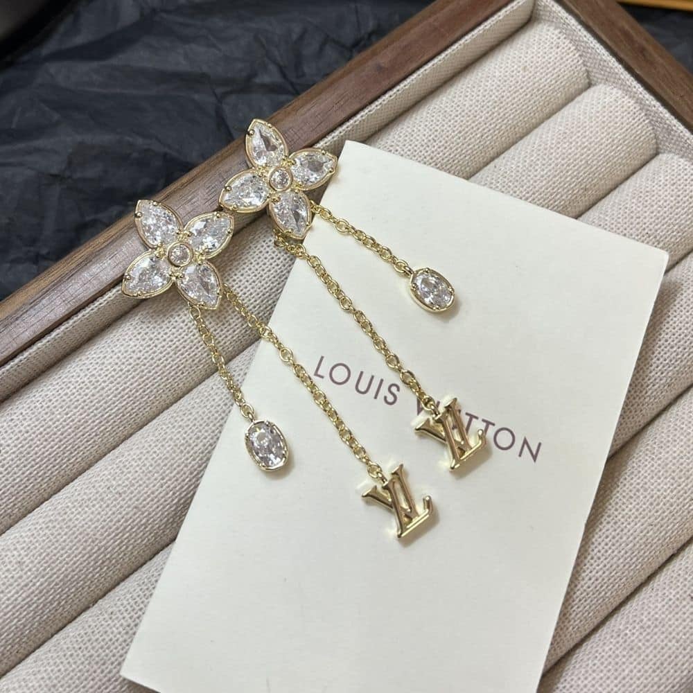 Louis Vuitton LV Dazzle Earrings M01996