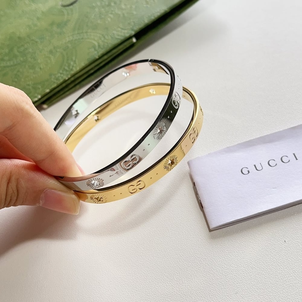 Gucci GG Bracelet in Gold 6mm