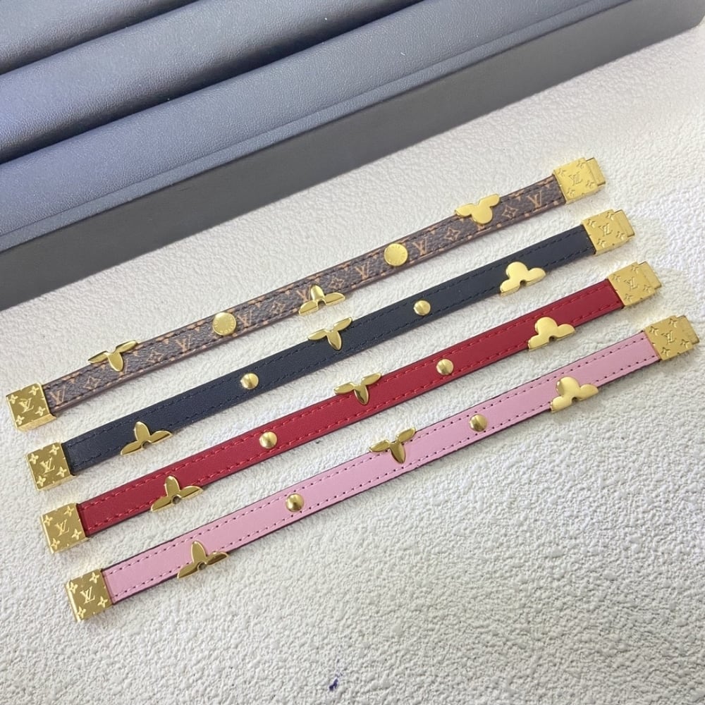 Louis Vuitton Reversible Monogram Bracelet Brown