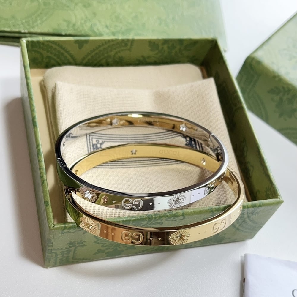 Gucci GG Bracelet in Gold 6mm