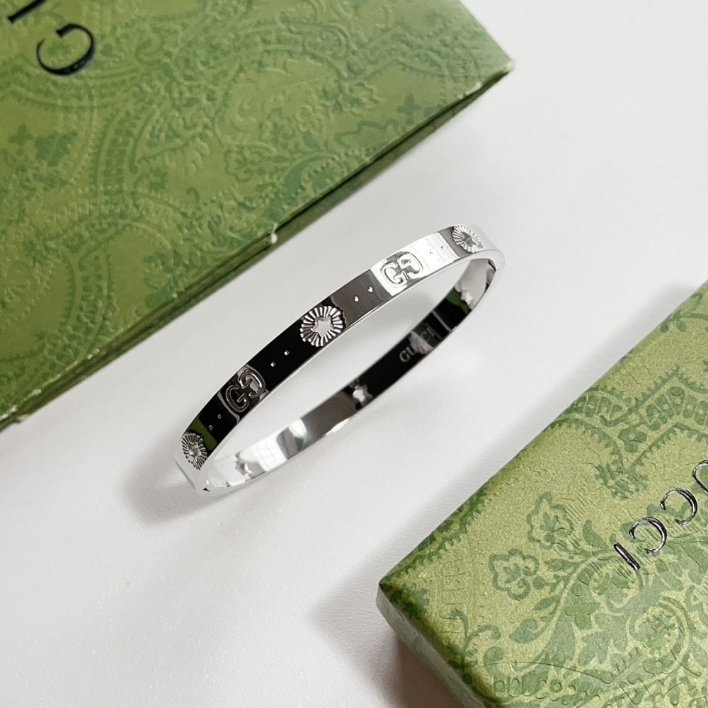 Gucci GG Bracelet in Silver 6mm