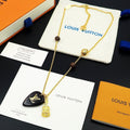 Louis Vuitton LV Picks Necklace Gold M01865