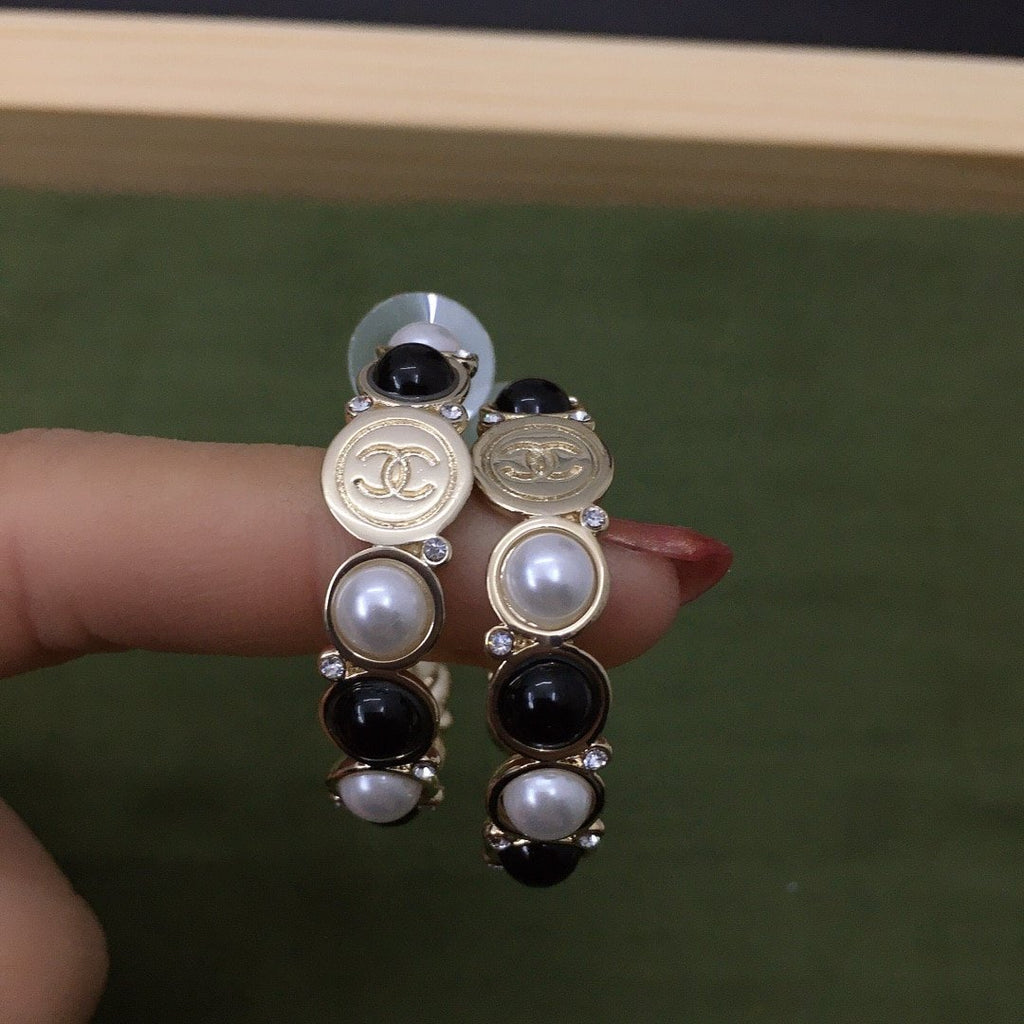 Chanel-Inspired Hoop Earrings II