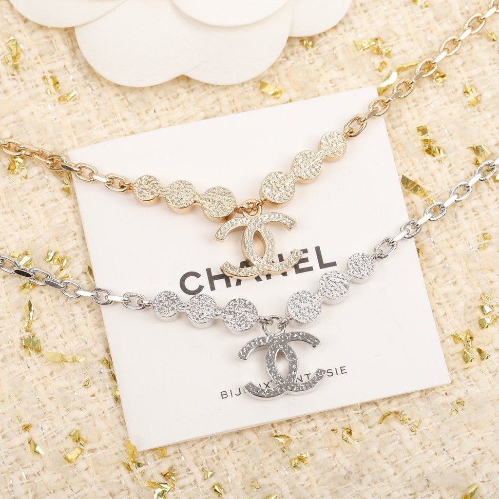 Chanel Cc Gold Necklace