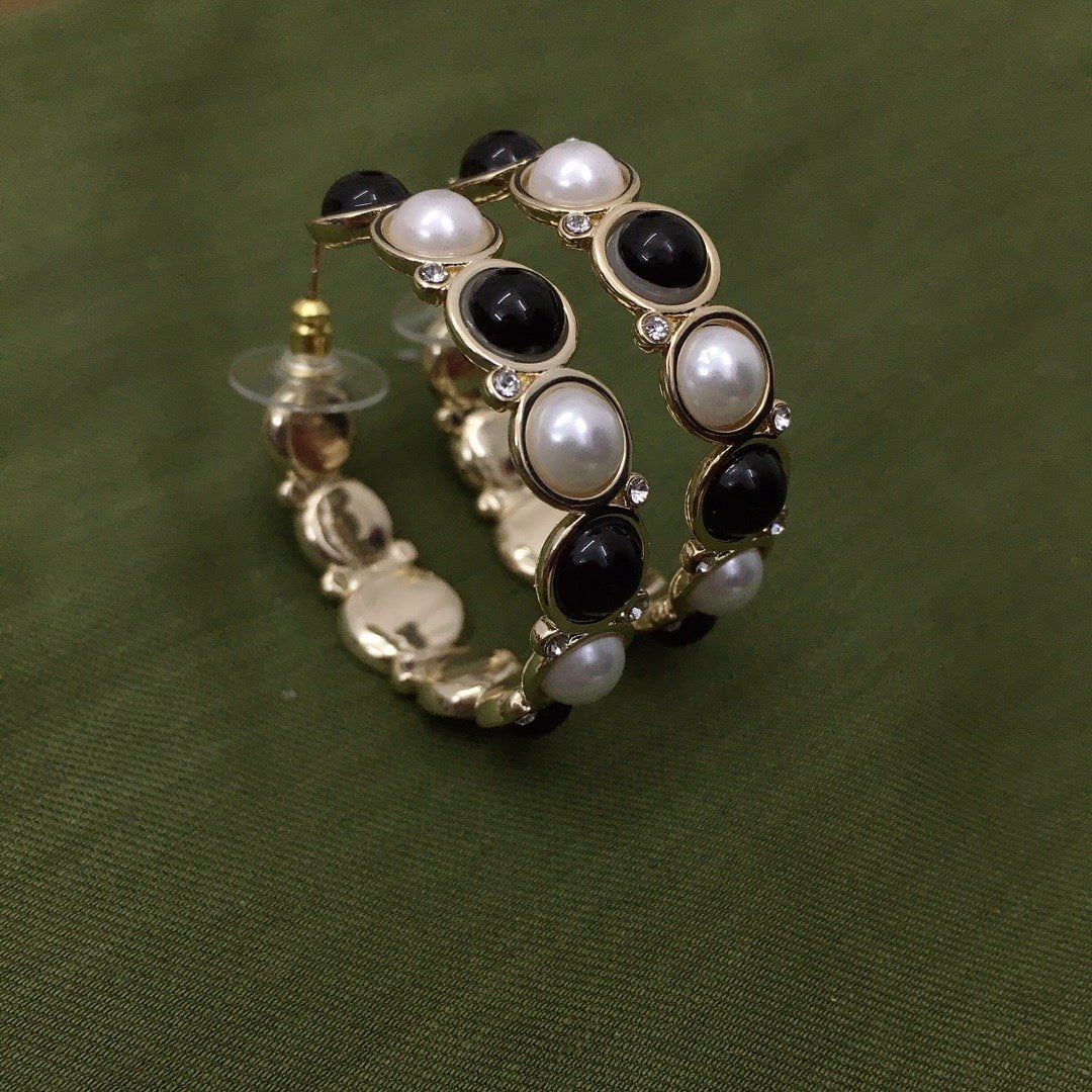 Chanel-Inspired Hoop Earrings II