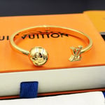 Louis Vuitton Cuff Bracelet Gold