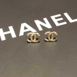 Chanel CC Earrings Gold II