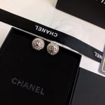 Chanel Button Earrings II