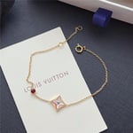 Louis Vuitton Color Blossom BB Star Bracelet Red Gold