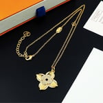Louis Vuitton LV Médaillon Necklace Gold M02001