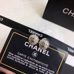 Chanel Button Earrings II