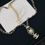 CC Monogram Necklace