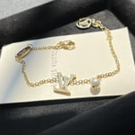 Louis Vuitton LV Iconic Louisa Bracelet M1450A