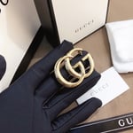 Gucci GG Brooch in Gold